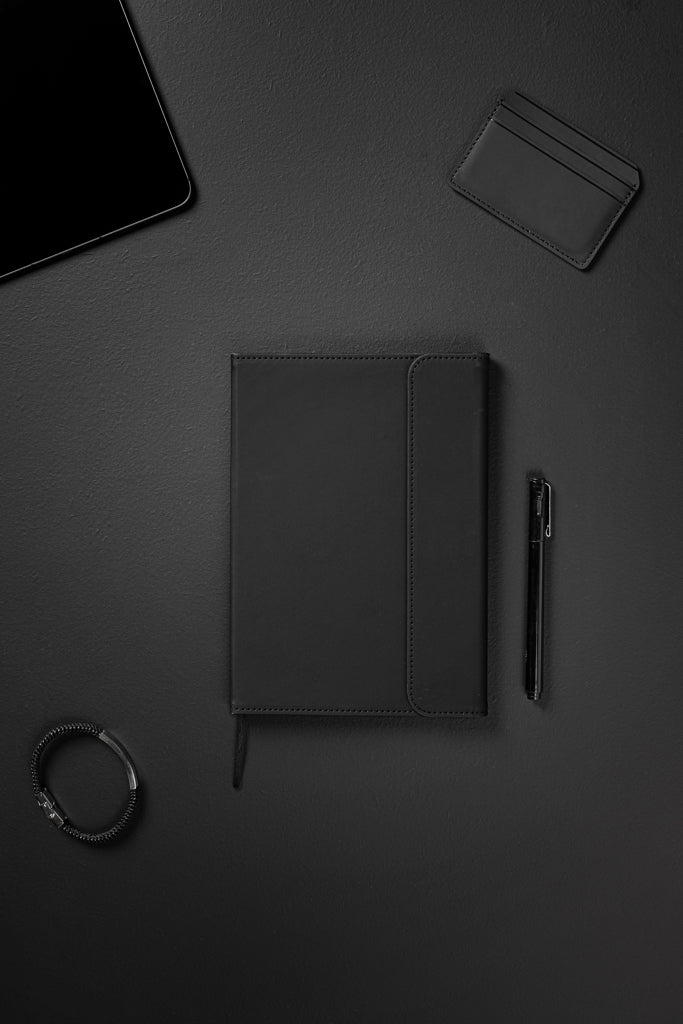 Load image into Gallery viewer, Baltimore GRS certified paper &amp; PU notebook - Custom Wood Designs
