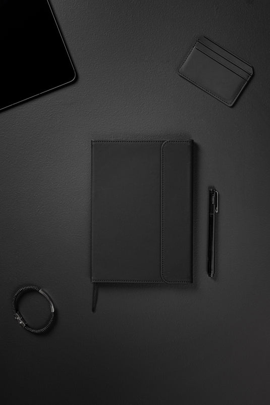 Baltimore GRS certified paper & PU notebook - Custom Wood Designs