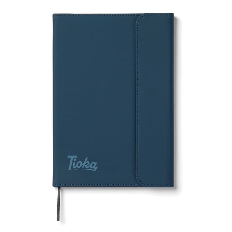 Load image into Gallery viewer, Baltimore GRS certified paper &amp; PU notebook - Custom Wood Designs
