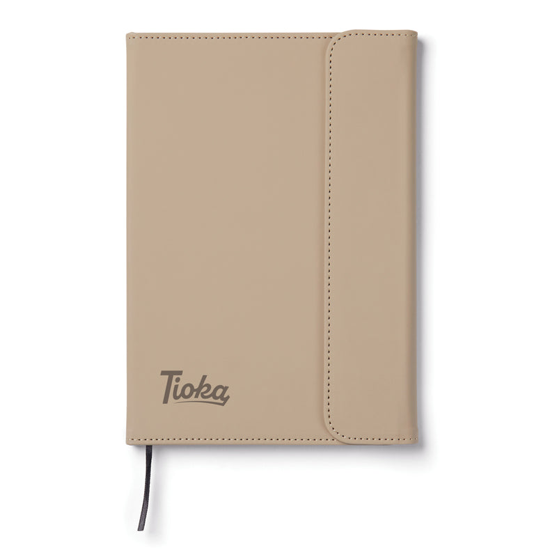 Load image into Gallery viewer, Baltimore GRS certified paper &amp; PU notebook - Custom Wood Designs
