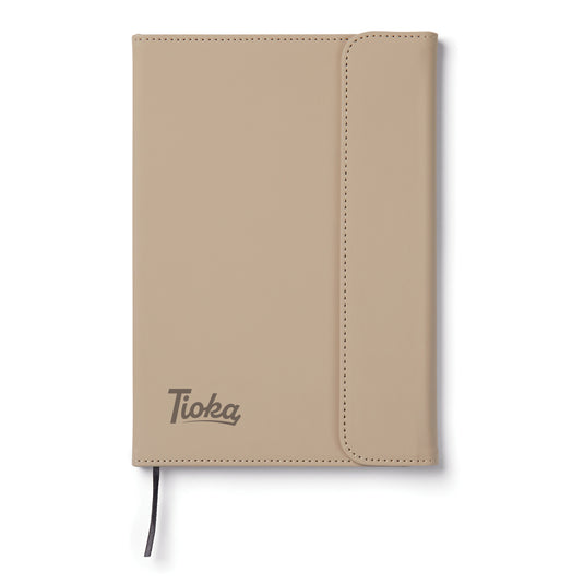 Baltimore GRS certified paper & PU notebook - Custom Wood Designs