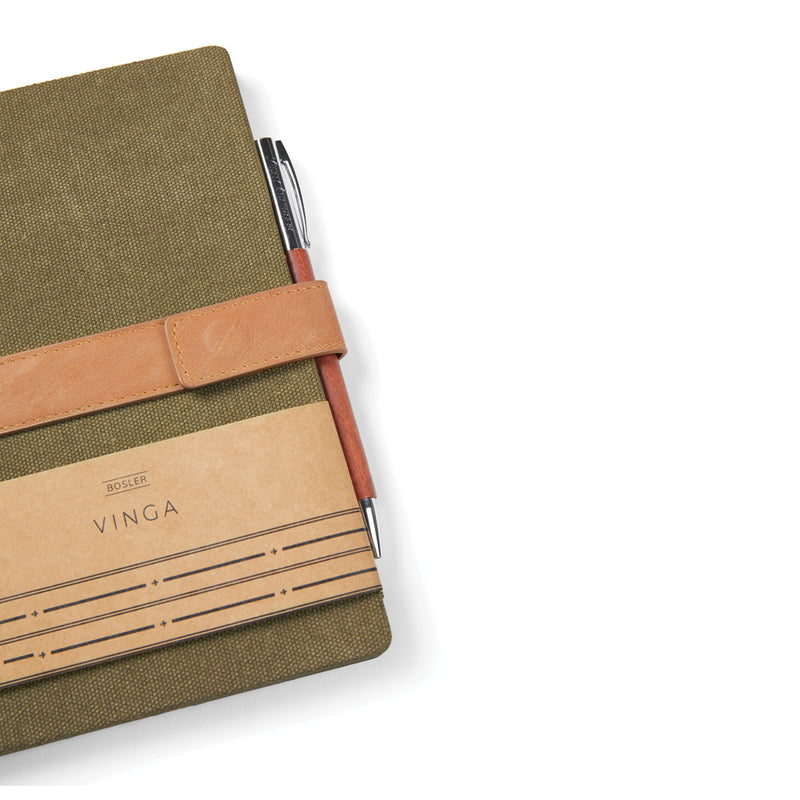 Load image into Gallery viewer, VINGA Bosler RCS recycled paper notebook - Custom Wood Designs
