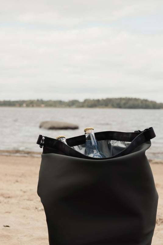 VINGA Baltimore RCS Roll-top cooler bag - Custom Wood Designs VINGA Baltimore RCS Roll-top cooler bag made from [material] –  [use_case] | Custom Wood Designs