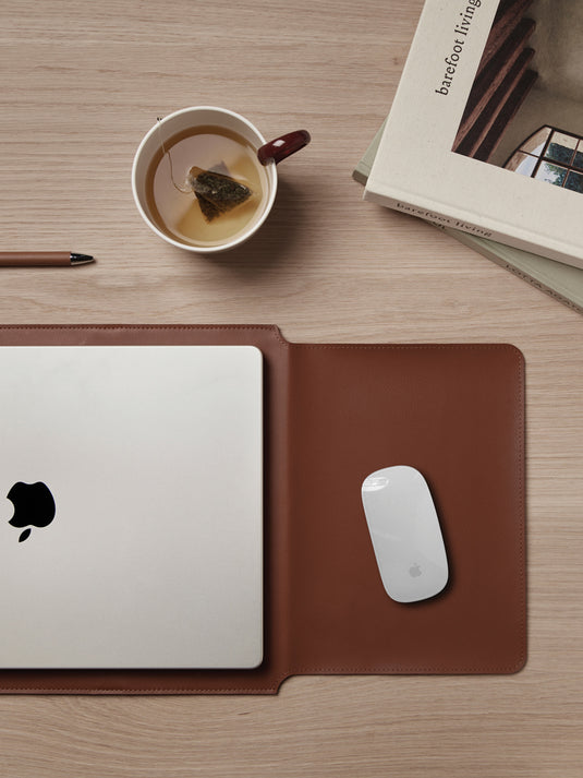 Tim PU RCS RPET 14" laptop sleeve - Custom Wood Designs