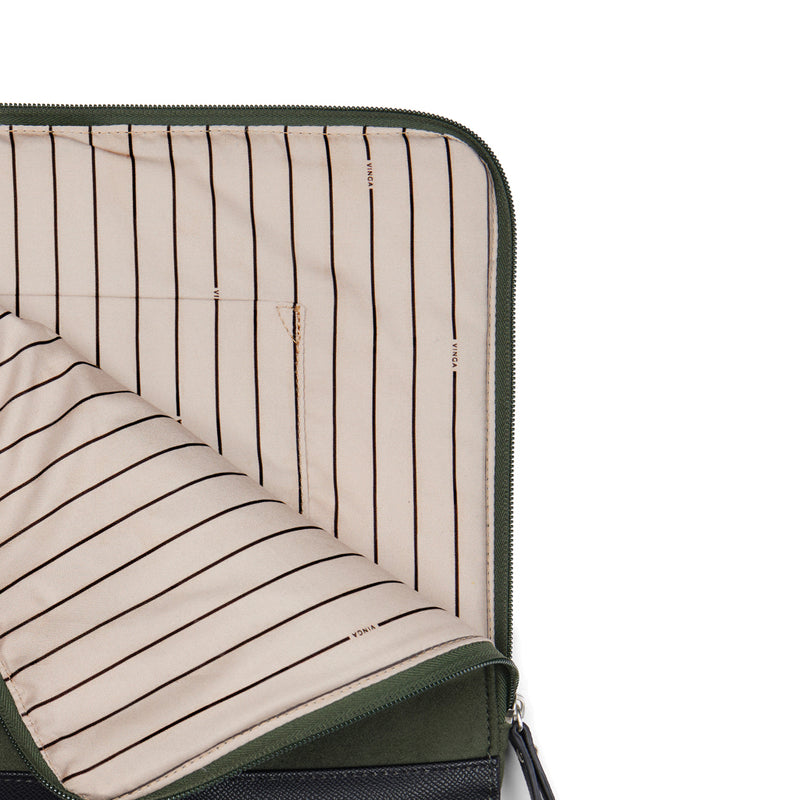 Load image into Gallery viewer, Marlo RCS recycled polyester 14&quot; laptop sleeve - Custom Wood Designs
