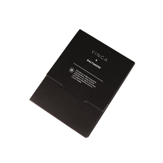 Baltimor RCS recycled polyester RFID passport cover