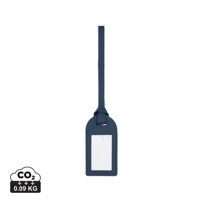 Load image into Gallery viewer, Baltimor RCS recycled polyester luggage tag - Custom Wood Designs
