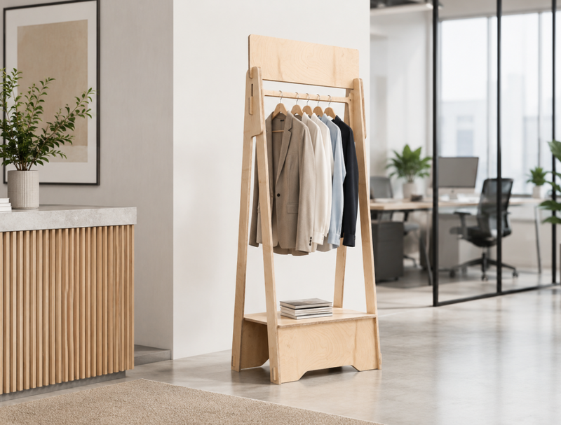 Load image into Gallery viewer, Velo Apparel Office Home Shop Clothing Rack
