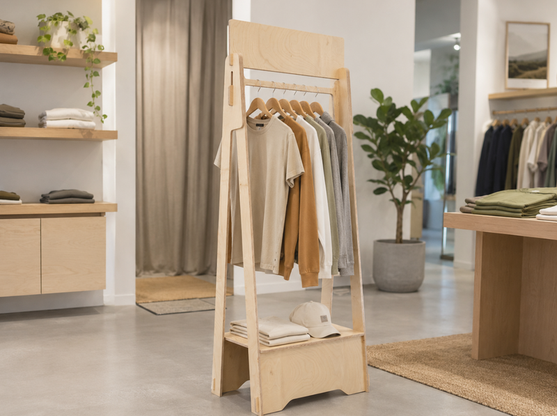 Load image into Gallery viewer, Velo Apparel Office Home Shop Clothing Rack
