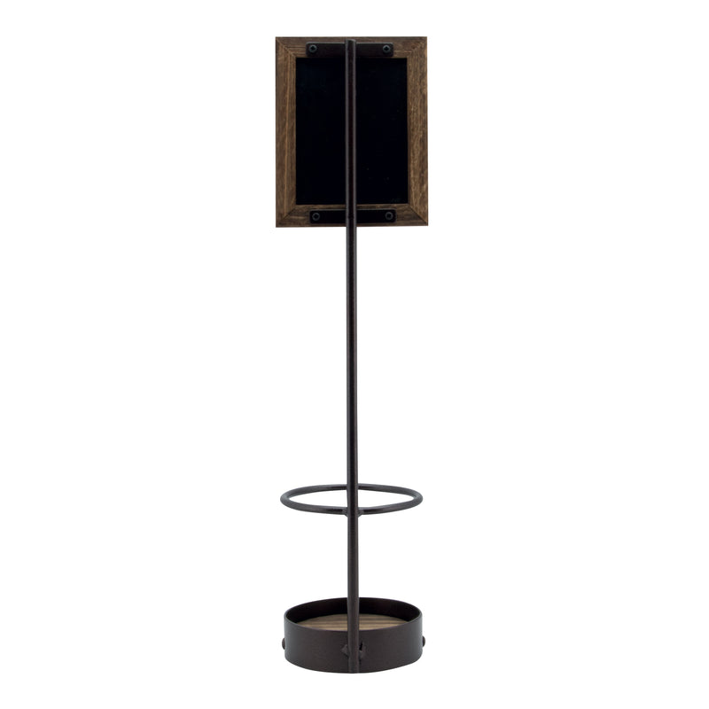 Load image into Gallery viewer, Securit Table Chalkboards - Bottle Display - Brown 44x11x11,3cm - Pack of 5
