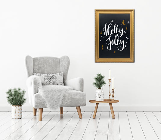 Securit Wall Chalkboards - Gold - Gold 97x73x5cm - in use