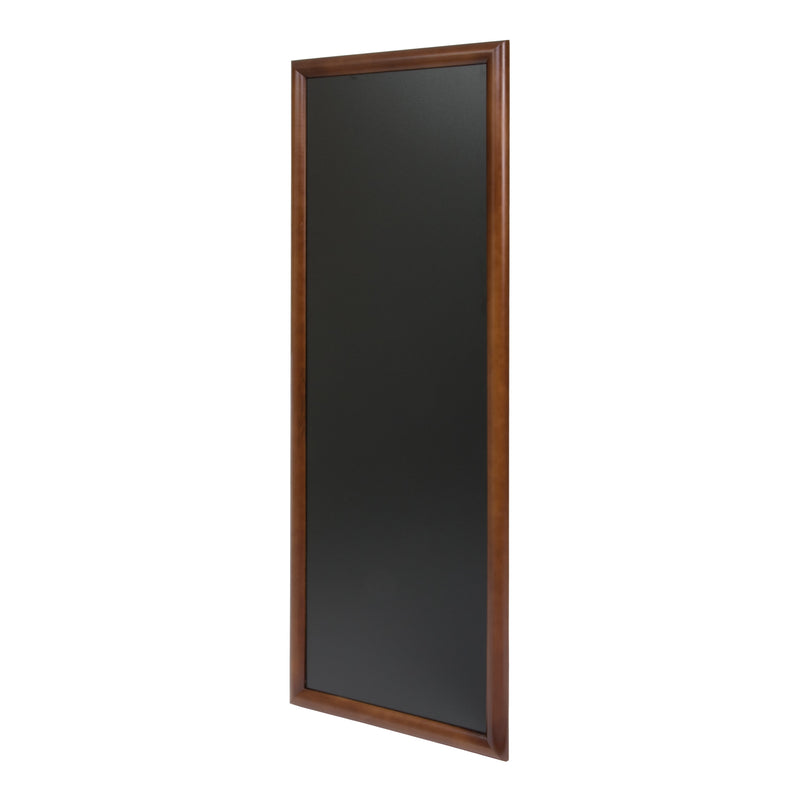 Load image into Gallery viewer, Securit Chalkboard Set - Long Rubberwood Wall Chalkboard in Dark Brown 56x150 cm - Board + Waterproof Markers + Cleaner
