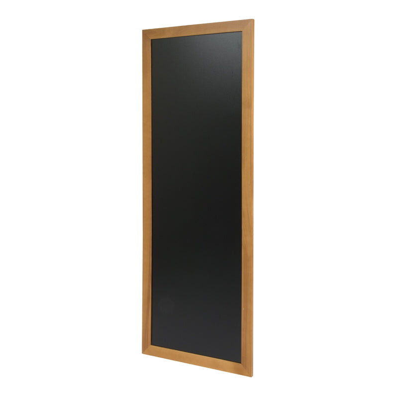 Load image into Gallery viewer, Securit Chalkboard Set - Long Rubberwood Wall Chalkboard in Teak 56x150 cm - Board + Waterproof Markers + Cleaner
