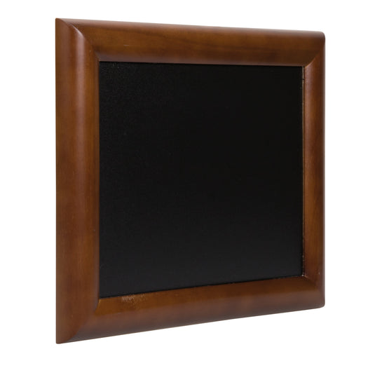 Securit Chalkboard Set - Universal Wall Chalkboard in Dark Brown 30x40 cm (Pack of 5) - Boards + Waterproof Markers + Cleaner