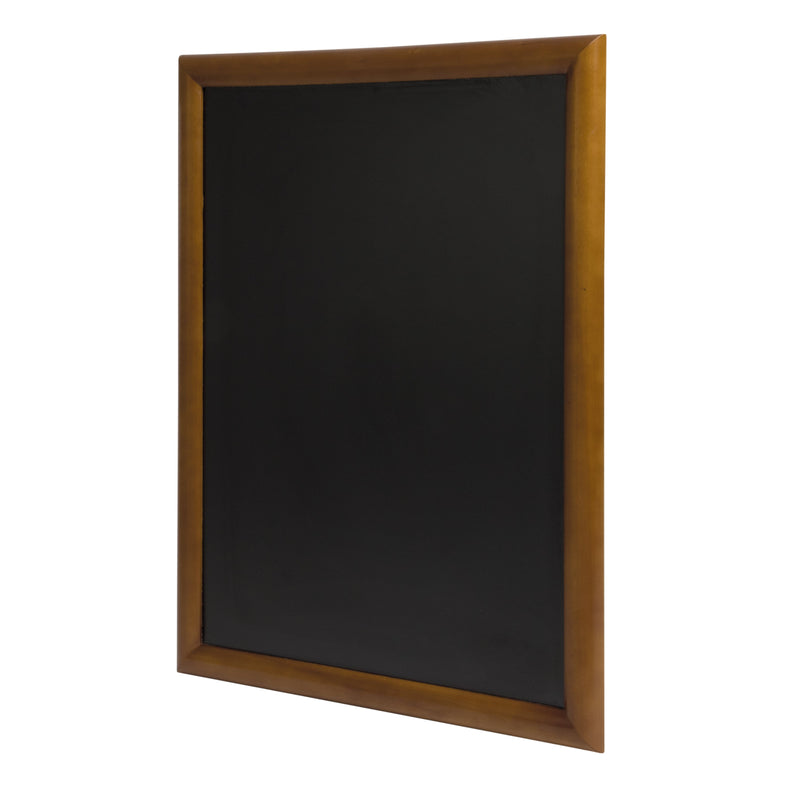 Load image into Gallery viewer, Securit Chalkboard Set - Universal Wall Chalkboard in Dark Brown 70x90 cm - Board + Waterproof Markers + Cleaner
