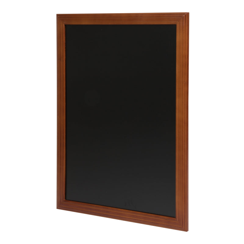 Load image into Gallery viewer, Securit Chalkboard Set - Universal Wall Chalkboard in Mahogany 60x80 cm - Board + Waterproof Markers + Cleaner
