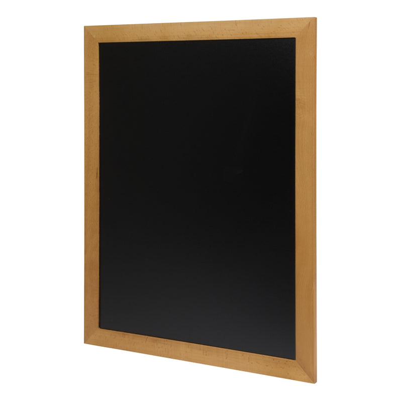 Load image into Gallery viewer, Securit Chalkboard Set - Universal Wall Chalkboard in Teak 70x90 cm - Board + Waterproof Markers + Cleaner
