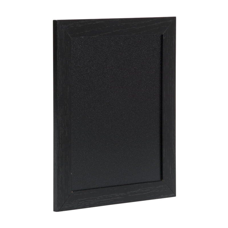 Load image into Gallery viewer, Securit Wall Chalkboards - Woody - Black 24x20x1cm - Pack of 6
