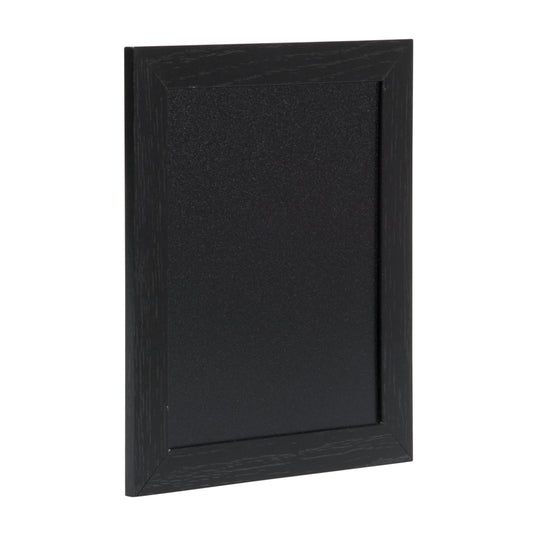 Securit Wall Chalkboards - Woody - Black 24x20x1cm - Pack of 6
