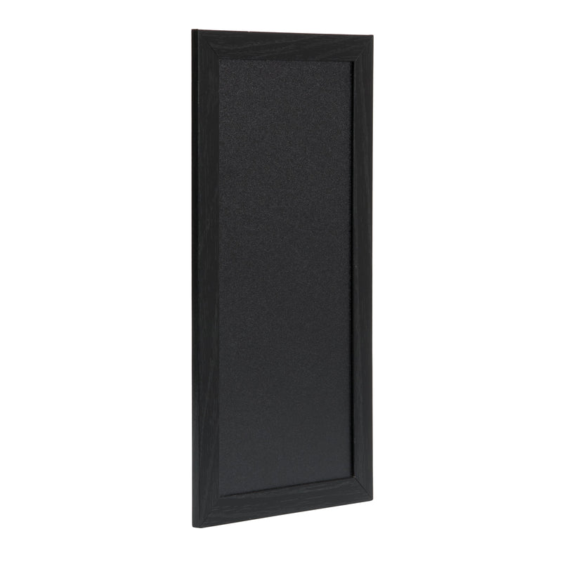 Load image into Gallery viewer, Securit Chalkboard Set - Small Woody Wall Chalkboard in Black 20x40 cm (Pack of 6) - Boards + Waterproof Markers + Cleaner
