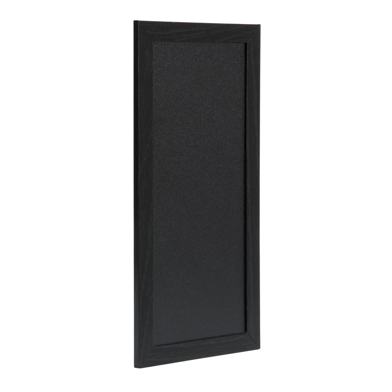 Load image into Gallery viewer, Securit Wall Chalkboards - Woody - Black 40x20x1cm - Pack of 6
