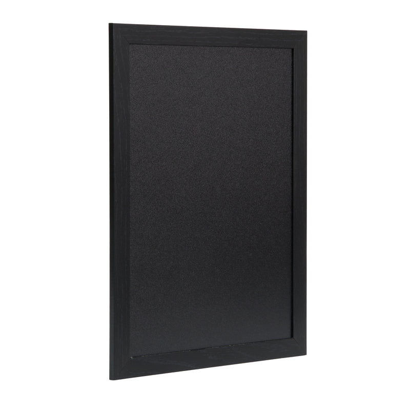Load image into Gallery viewer, Securit Wall Chalkboards - Woody - Black 40x30x1cm - Pack of 6
