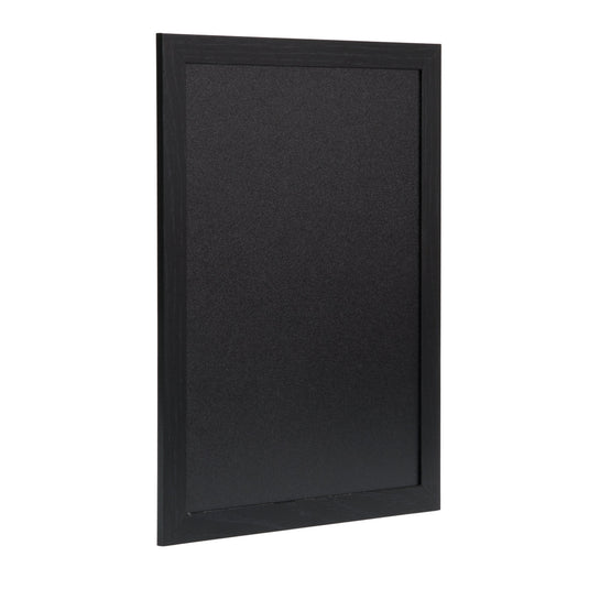 Woody Black Gallery Wall Set - 6 Medium + 6 Small Wall Chalkboards + White Chalk Markers