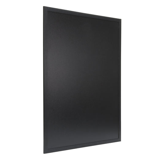 Securit Wall Chalkboards - Woody - Black 80x60x1cm - Pack of 6