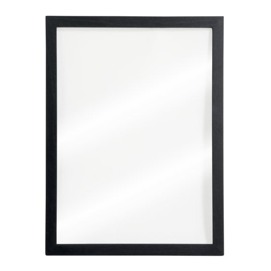 Securit Wall Chalkboards - Woody Transparent - White 60x40x1cm - Pack of 6