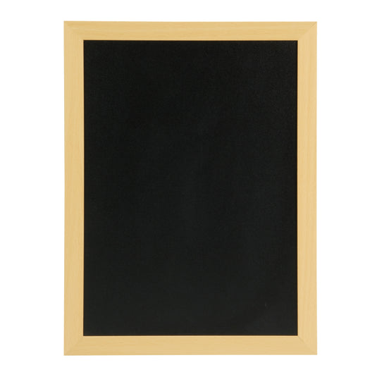 Securit Wall Chalkboards - Woody - Teak 40x30x1cm - Pack of 6