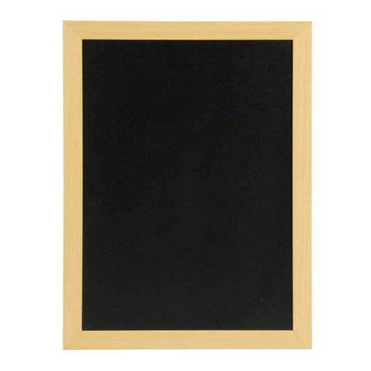 Woody Teak Gallery Wall Set - 6 Medium + 6 Small Wall Chalkboards + White Chalk Markers