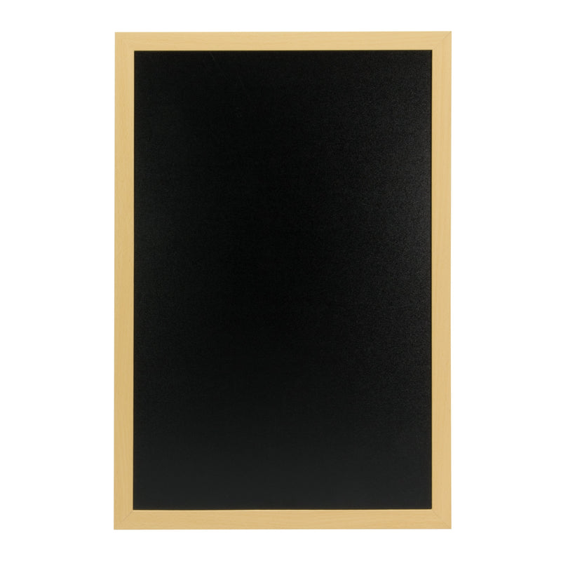 Load image into Gallery viewer, Securit Chalkboard Set - Large Woody Wall Chalkboard in Teak 40x60 cm (Pack of 6) - Boards + Waterproof Markers + Cleaner
