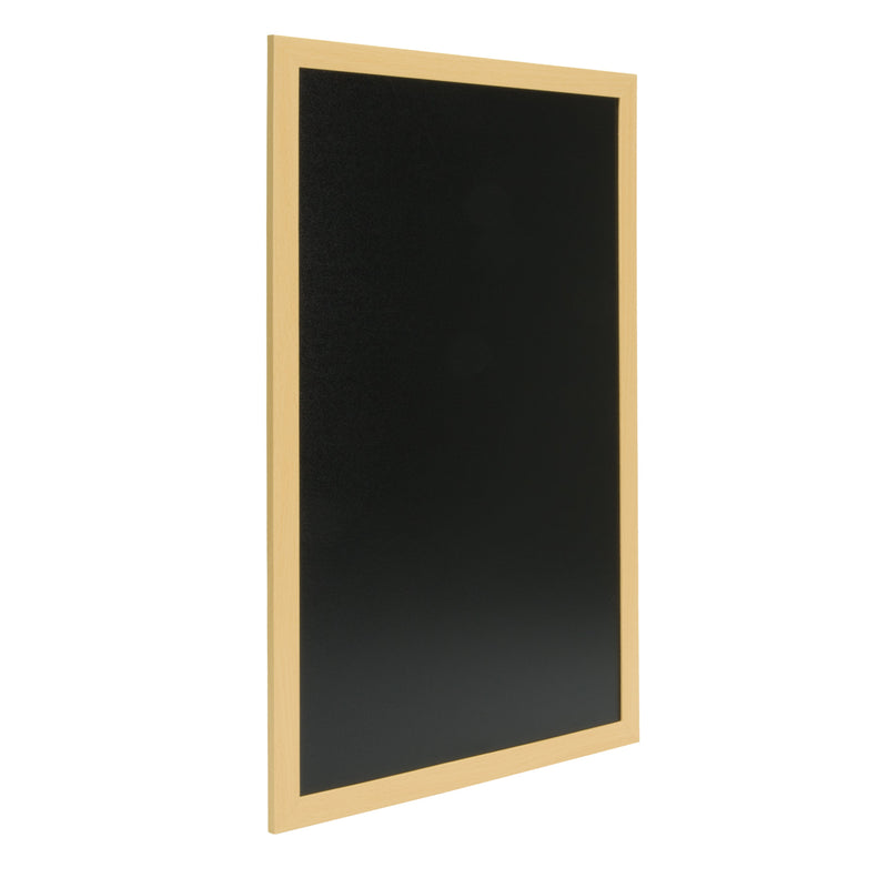 Load image into Gallery viewer, Securit Chalkboard Set - Large Woody Wall Chalkboard in Teak 40x60 cm (Pack of 6) - Boards + Waterproof Markers + Cleaner
