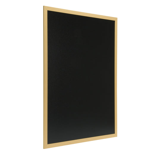 Securit Wall Chalkboards - Woody - Teak 80x60x1cm - Pack of 6