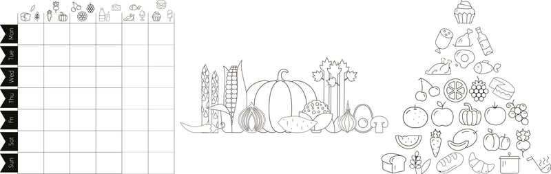 Load image into Gallery viewer, Securit Chalkmarkers - Window Stencils - White 59,4x42x0,001cm - Pack of 6
