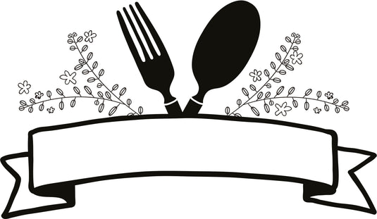 Securit Chalkmarkers - Window Stencils - A2 Coffee & Restaurant Window Designs - White - Pack of 6