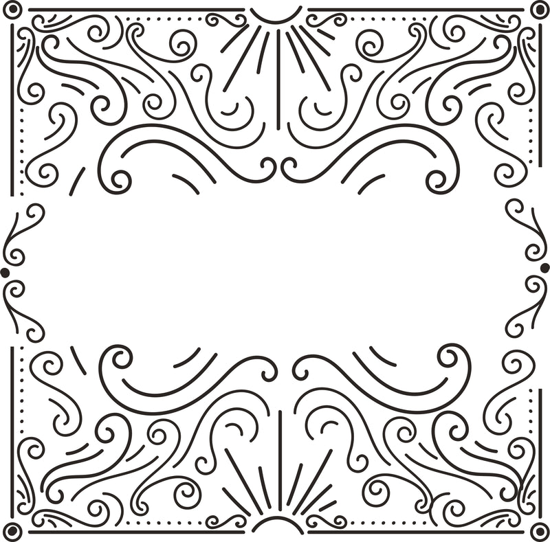 Load image into Gallery viewer, Securit Chalkmarkers - Window Stencils - White 59,4x42x0,001cm - Pack of 6
