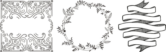 Securit Chalkmarkers - Window Stencils - White 59,4x42x0,001cm - Pack of 6