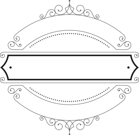 Securit Chalkmarkers - Window Stencils - A2 Sign Window Designs - White - Pack of 6