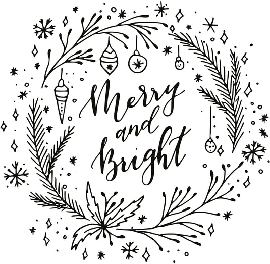 Securit Christmas Gold Menu Board Set - Gold Framed Wall Chalkboard 83x63 cm + Gold, Silver, Red, Green & White Markers + Christmas Stencils