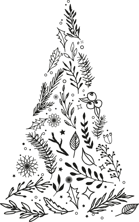 Securit Christmas Window Set - Windoodle Christmas Stencils + Gold, Silver & White Chalk Markers + Cleaner