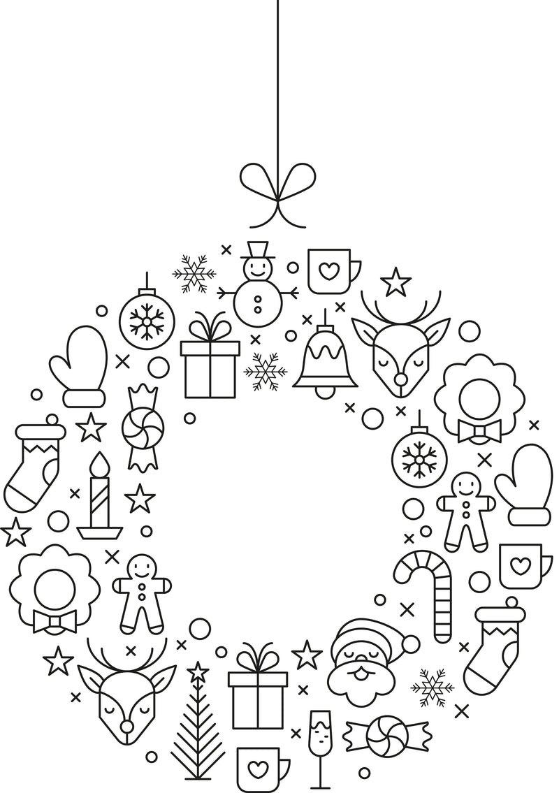 Load image into Gallery viewer, Securit Christmas Window Set - Windoodle Christmas Stencils + Gold, Silver &amp; White Chalk Markers + Cleaner
