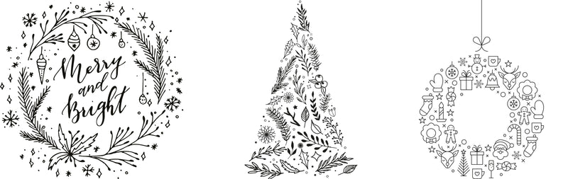 Load image into Gallery viewer, Securit Chalkmarkers - Window Stencils - White 59,4x42x0,001cm - Pack of 6
