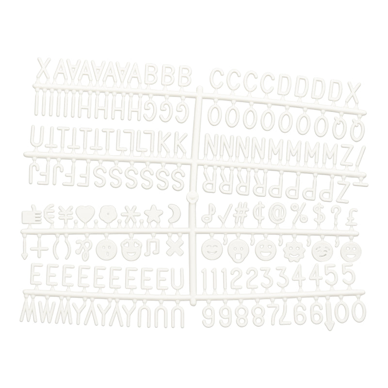 Load image into Gallery viewer, Securit Wall Board - Letter Board - White 29x26x1cm - Pack of 6
