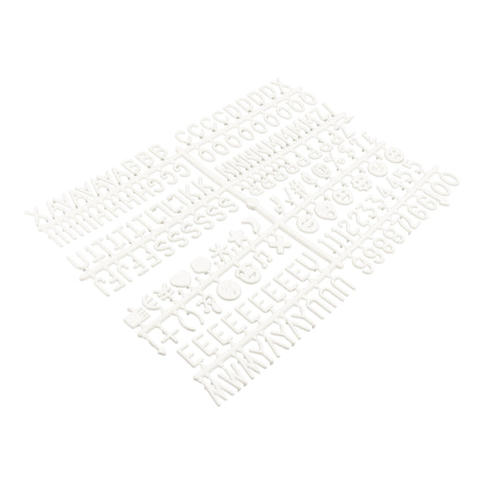 Securit Wall Board - Letter Board - White 29x26x1cm - Pack of 6