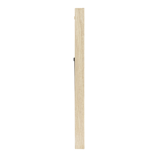 Securit Wall Board - Letter Board - Teak 30x30x2cm - Pack of 6