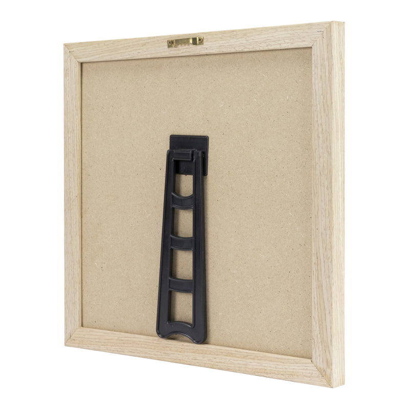Load image into Gallery viewer, Securit Wall Board - Letter Board - Teak 30x30x2cm - Pack of 6
