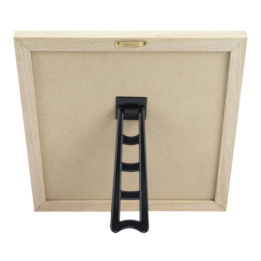 Securit Wall Board - Letter Board - Teak 30x30x2cm - Pack of 6