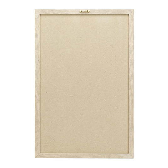 Securit Wall Board - Letter Board - Teak 40x60x2cm - Pack of 6
