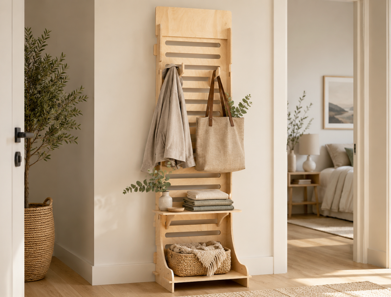 Load image into Gallery viewer, Adjustable Wally Sei home and office shelving unit by Esposit with multiple storage shelves for flexible organization.
